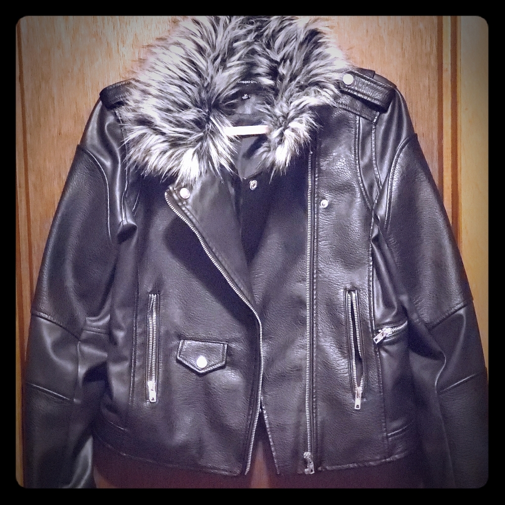 Leather jacket